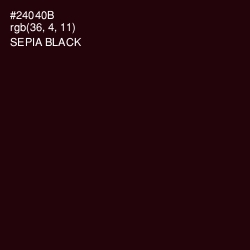 #24040B - Sepia Black Color Image